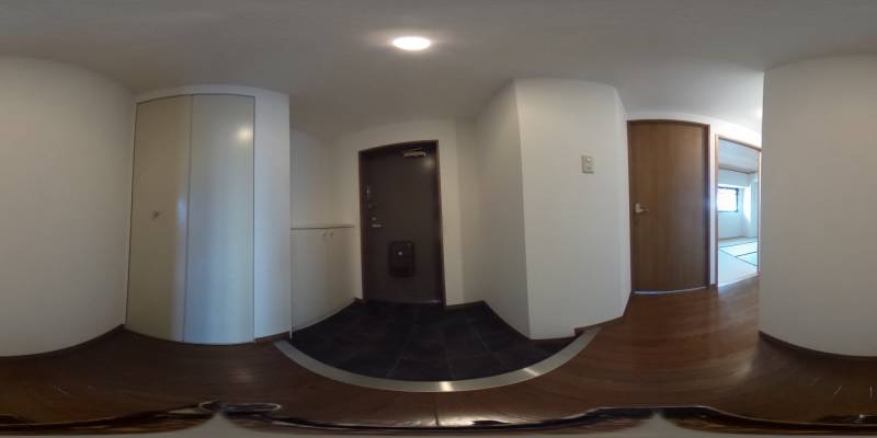 パノラマ画像玄関