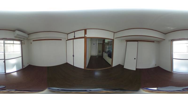 パノラマ画像洋室