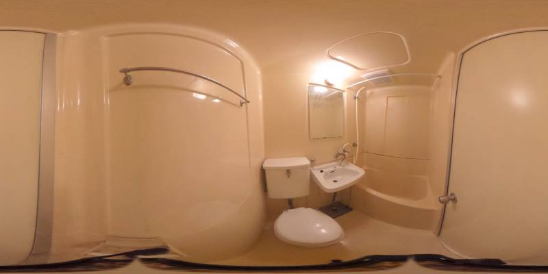 パノラマ画像バスルーム