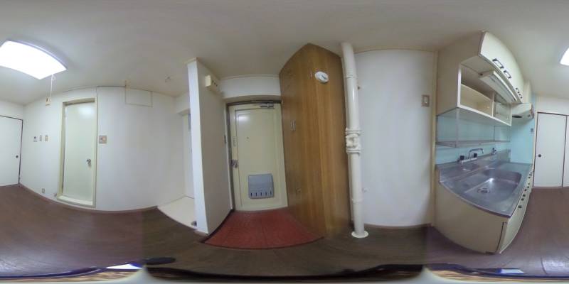 パノラマ画像玄関