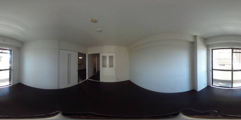 パノラマ画像洋室