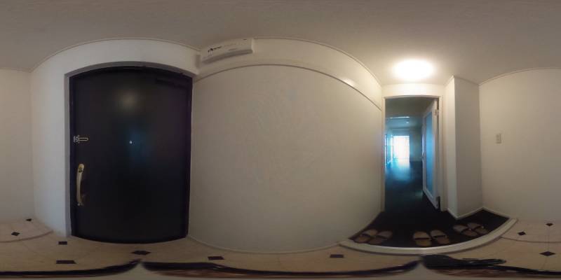 パノラマ画像玄関