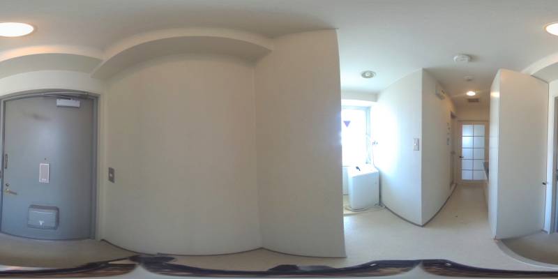 パノラマ画像玄関