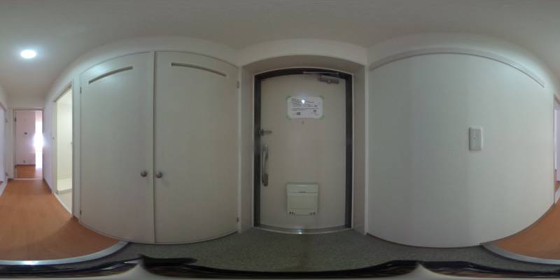 パノラマ画像玄関