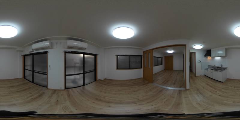 パノラマ画像リビング