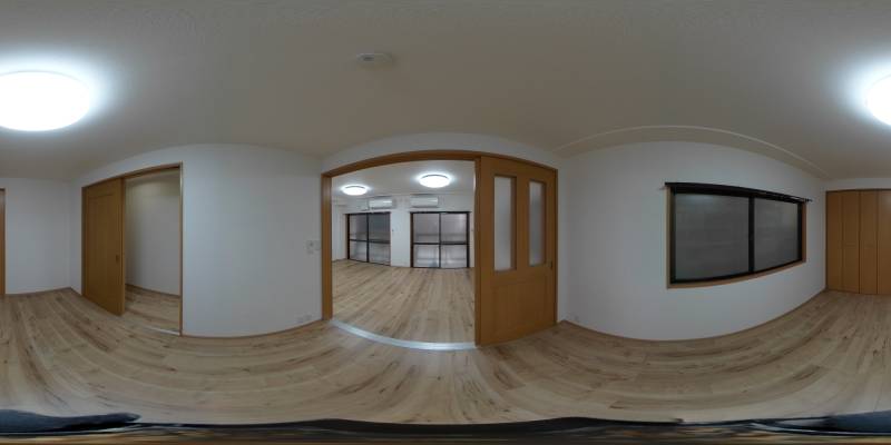 パノラマ画像洋室