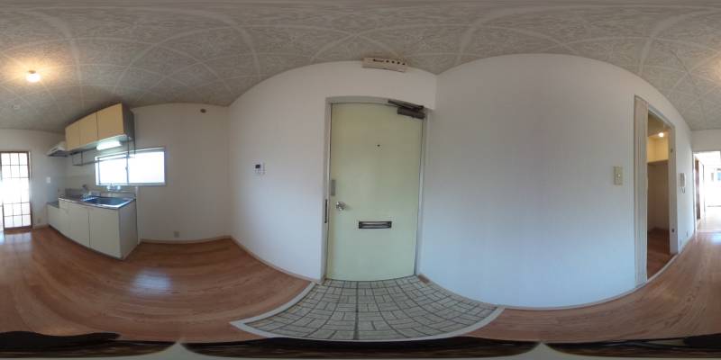 パノラマ画像玄関