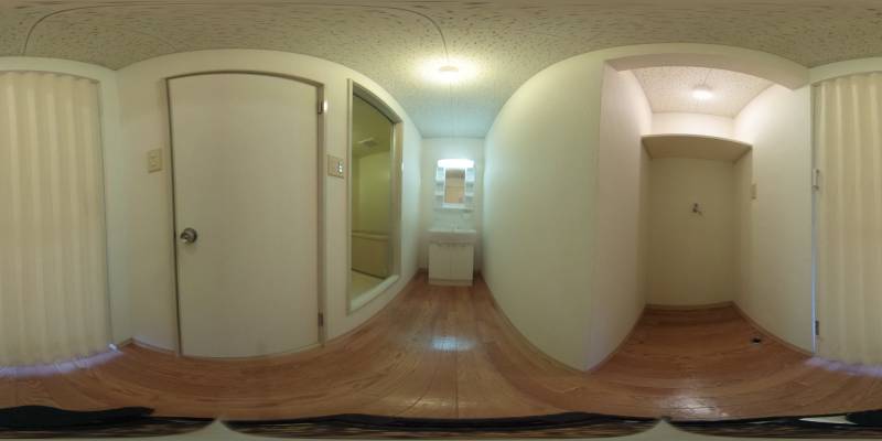 パノラマ画像洗面所