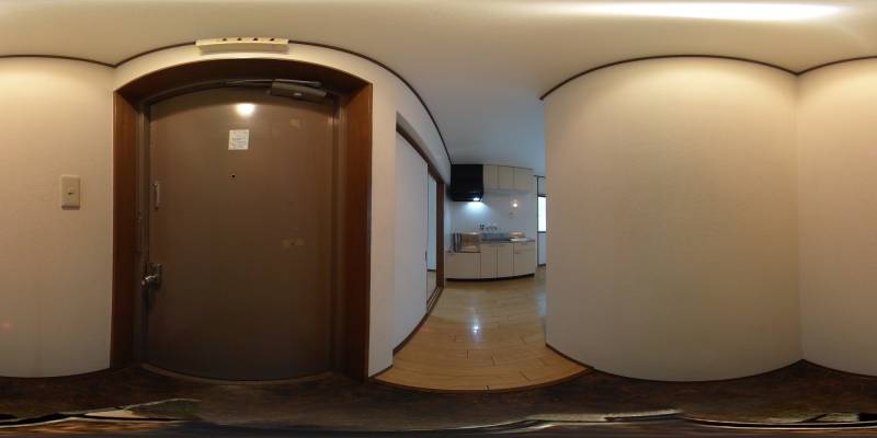 パノラマ画像玄関