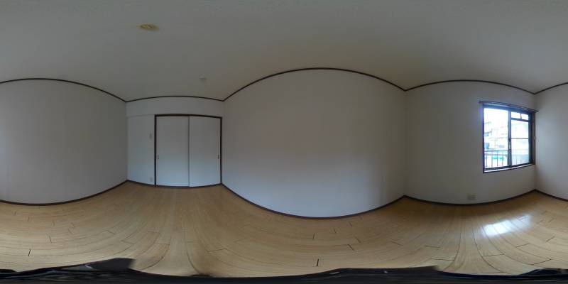 パノラマ画像洋室