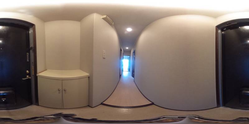 パノラマ画像玄関