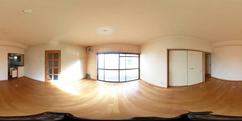 パノラマ画像リビング