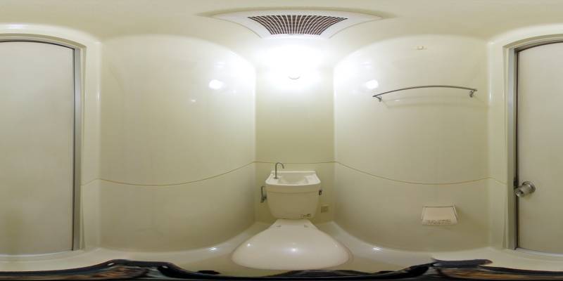 パノラマ画像トイレ