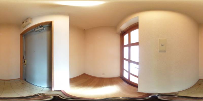 パノラマ画像玄関