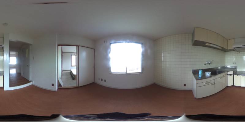 パノラマ画像リビング