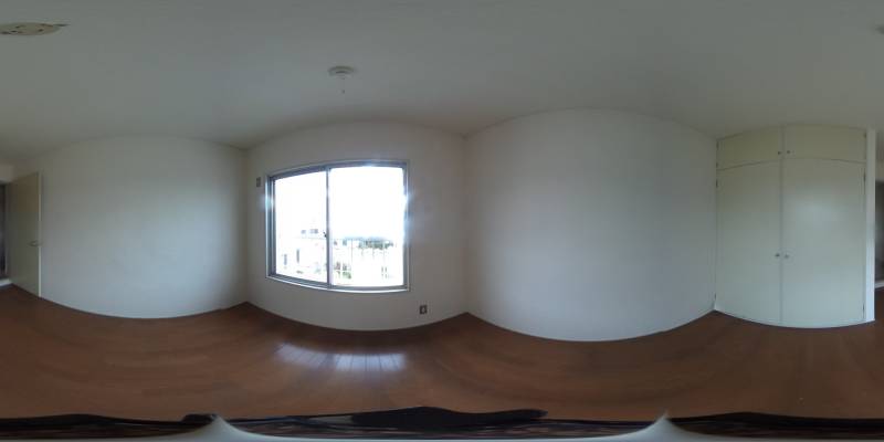 パノラマ画像洋室