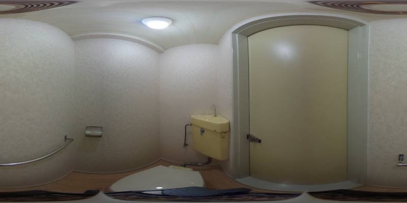 パノラマ画像トイレ