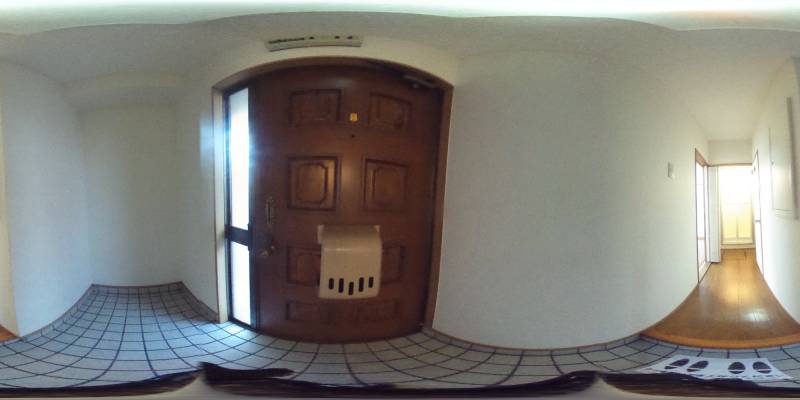 パノラマ画像玄関