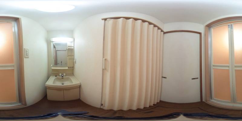 パノラマ画像洗面所