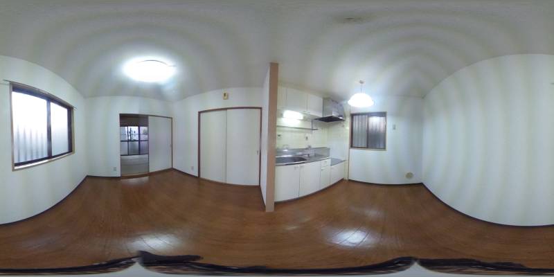 パノラマ画像洋室