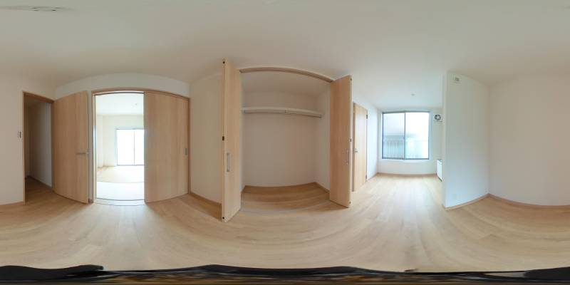 パノラマ画像リビング