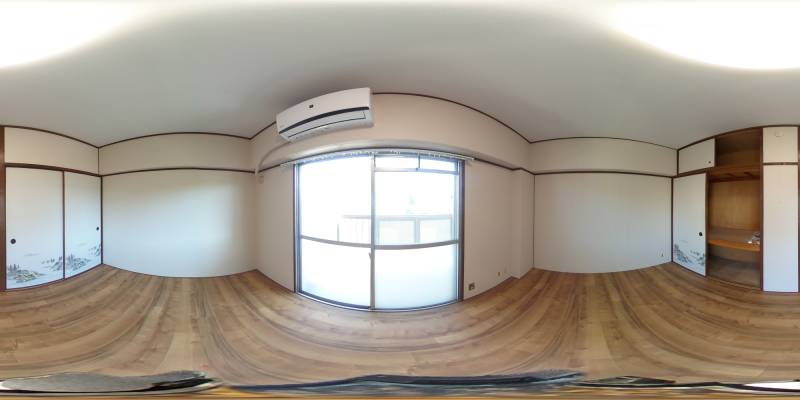 パノラマ画像洋室