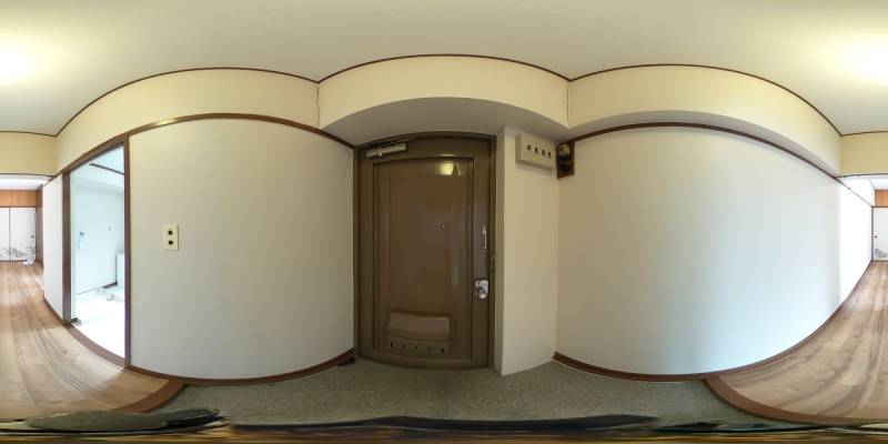 パノラマ画像玄関