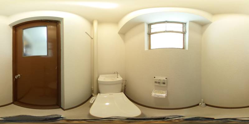パノラマ画像トイレ