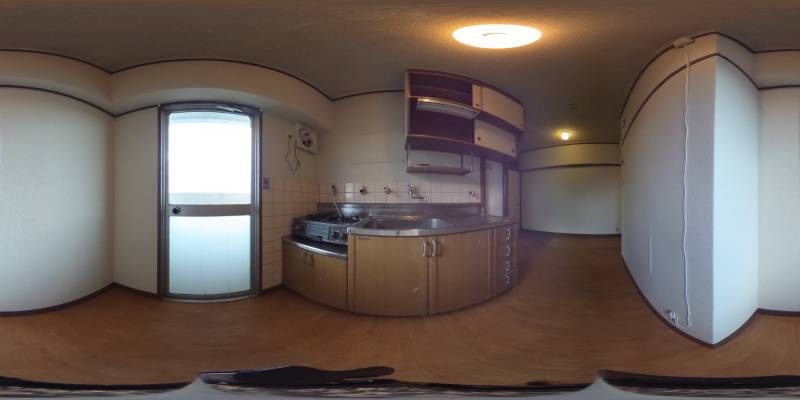 パノラマ画像キッチン