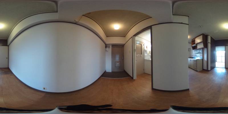 パノラマ画像玄関