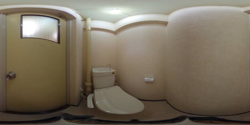パノラマ画像トイレ