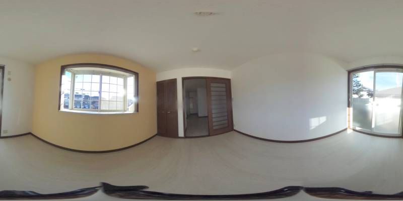 パノラマ画像洋室