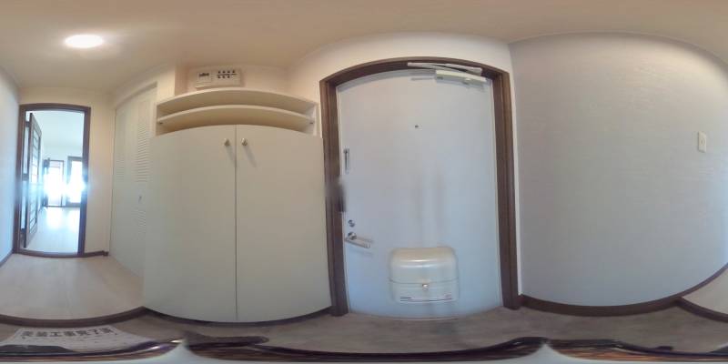 パノラマ画像玄関