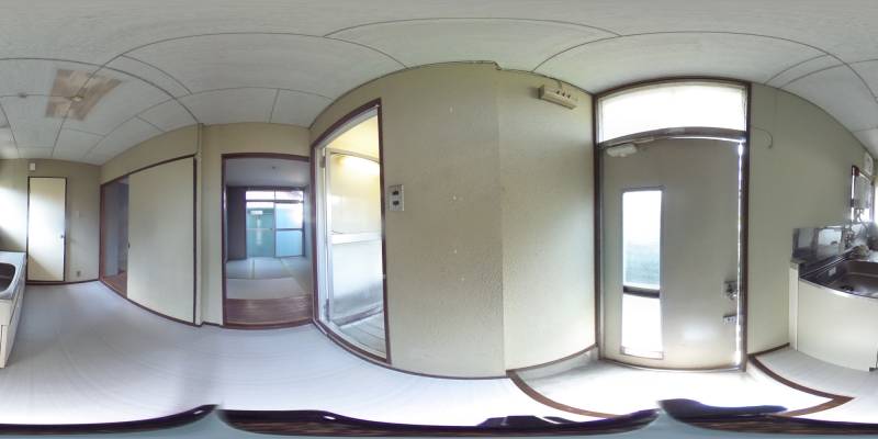 パノラマ画像玄関