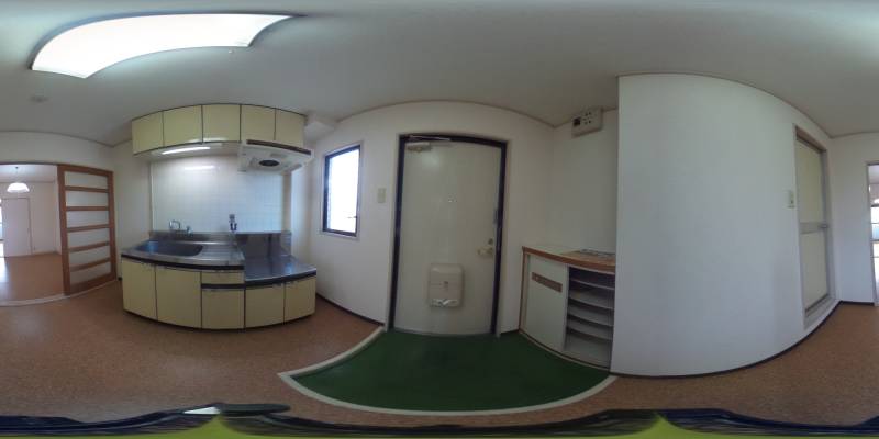 パノラマ画像玄関