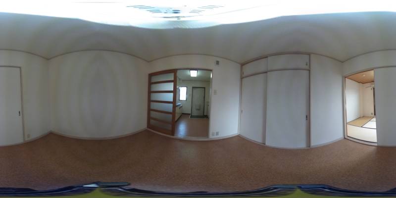 パノラマ画像洋室