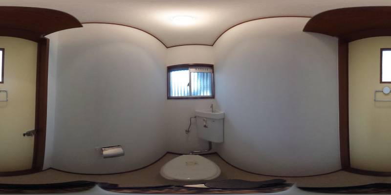 パノラマ画像トイレ