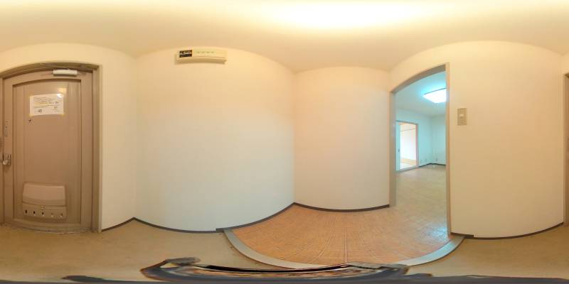 パノラマ画像玄関