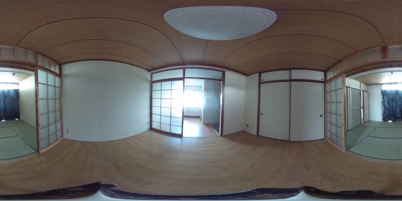 パノラマ画像洋室