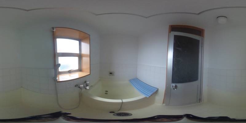 パノラマ画像バスルーム