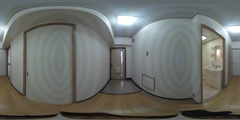 パノラマ画像玄関
