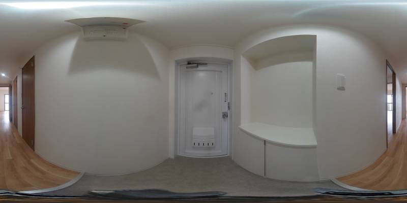 パノラマ画像玄関