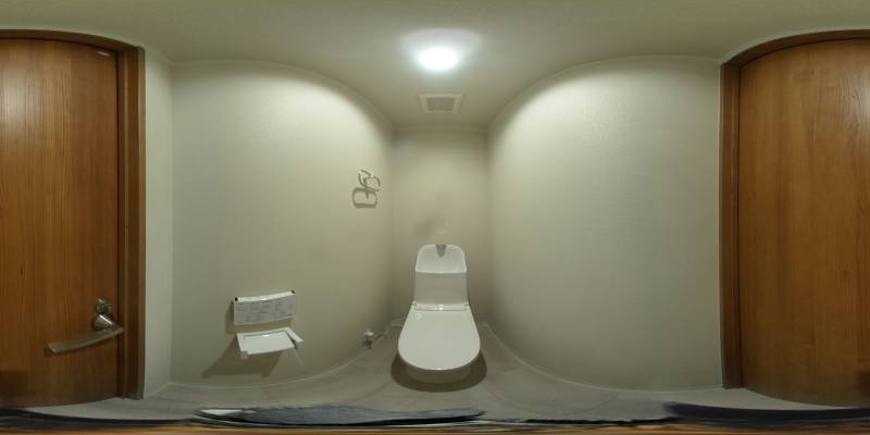 パノラマ画像トイレ