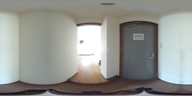 パノラマ画像玄関