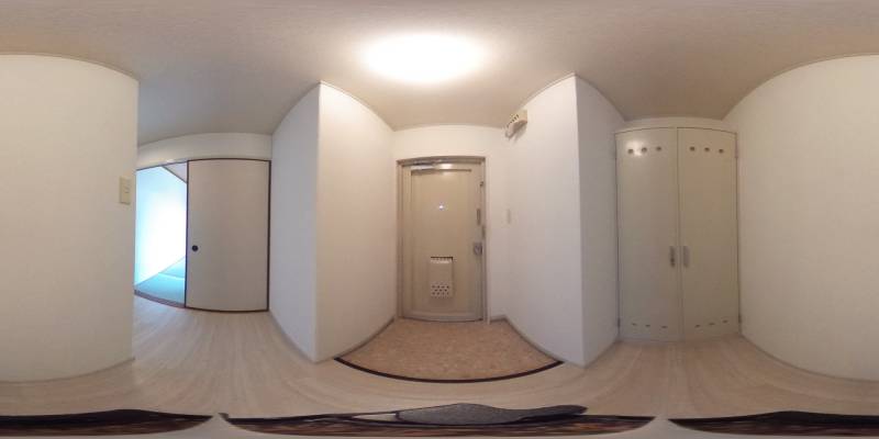 パノラマ画像玄関