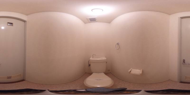 パノラマ画像トイレ
