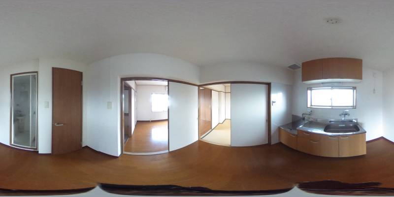 パノラマ画像リビング