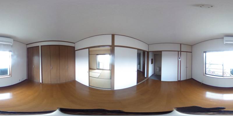 パノラマ画像洋室