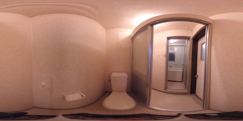 パノラマ画像トイレ