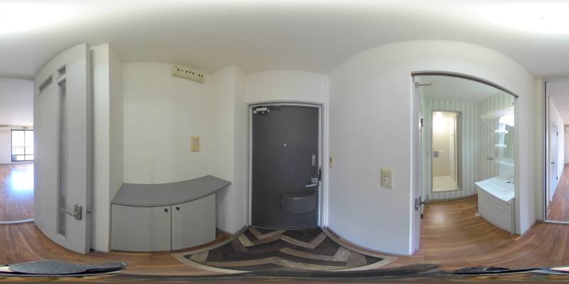 パノラマ画像玄関